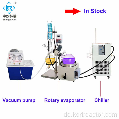 Kleiner Vakuumdestillationsverdampfer Rotationsverdampfer